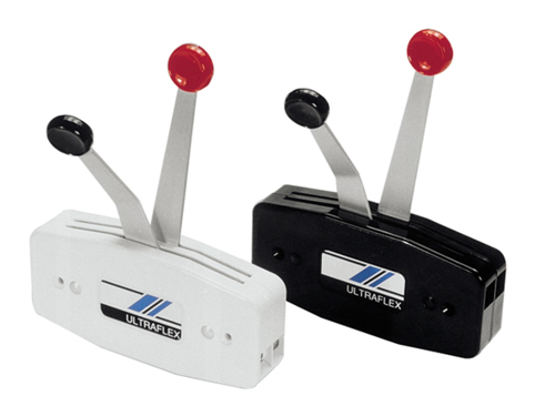 Ultraflex B47 motorbediening zijmontage tweehendel wit - 00012747 01 small - 00012747