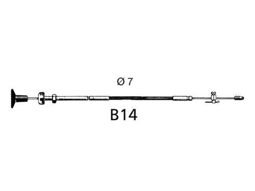 Ultraflex B14 Stopkabel 9ft/2.75 Mt - 00014027 02 small - 00014027