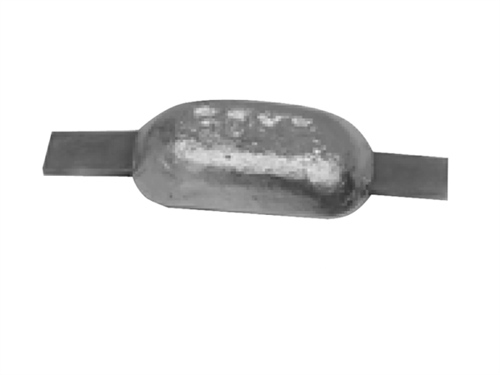 Lasanode Voor Romp, Zink, 0,6kg - 00100502 1 - 00100502