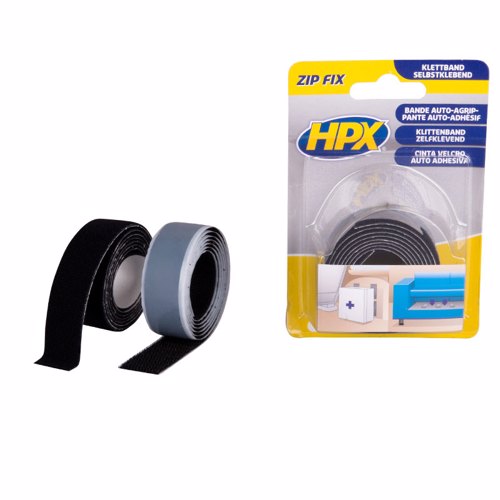 ZipFix klittenband (haak+lus) - zwart - 00105020 02 small - 00105020