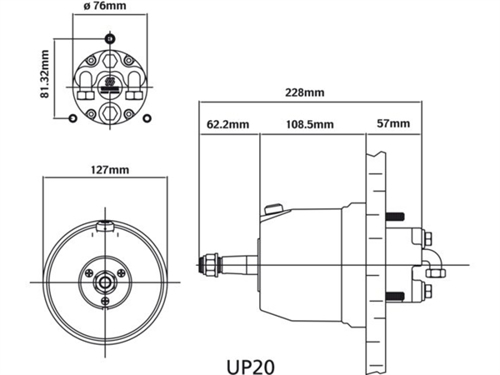 Ultraflex Stuurpomp Up39 F, Opbouw - 00122803 04 small - 00122803