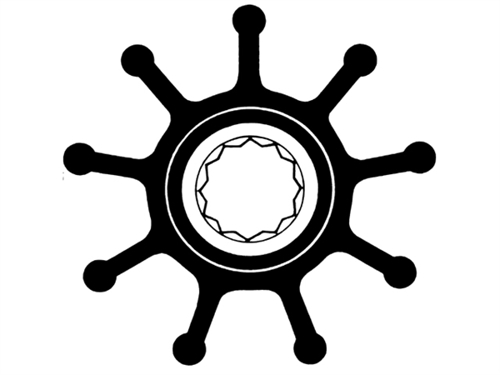 Technautic Impeller 7406 - B95xH63 As 25 Kartel 9-Blads - 00270406 01 small - 00270406