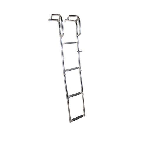 B&aring;tsystem telesc.inhaakladder, 4 treden, 1200 mm BU80P-4 - 00301995 01 small - 00301995