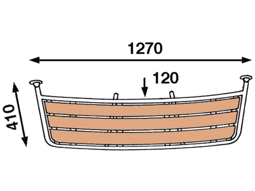 B&aring;tsystem rvs zeilbootplatform 127x41cm 35-serie PT1253530 - 00302006 02 small - 00302006