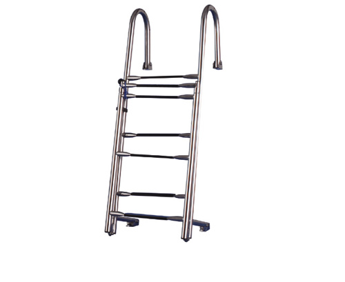 B&aring;tsystem rvs opklapbare ladder, 7 Treden BUT100 - 00302017 01 small - 00302017