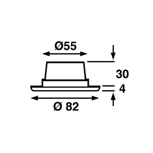 B&aring;tsystem Pinto LED Wit, 8-30V-2W, Wit/Warm Wit - 00308353 02 small - 00308353