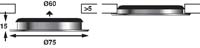 B&aring;tsystem Vega 75 Chroom LED, 8-30V 2W, IP21 - 00308896 02 small - 00308896