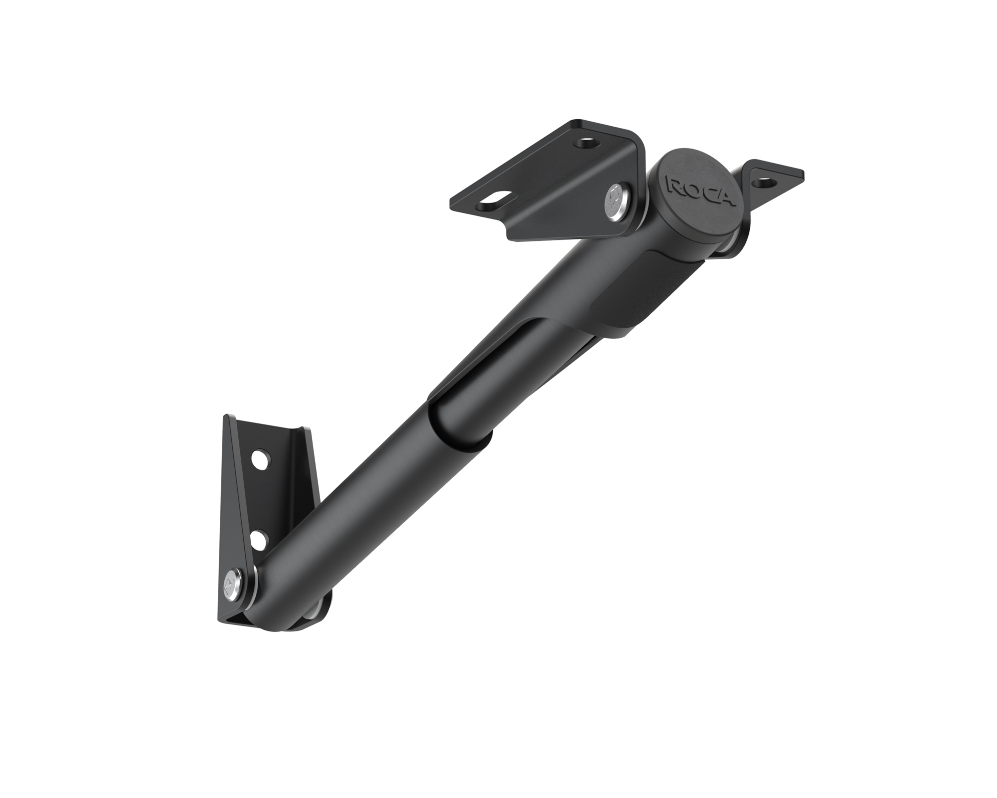 Roca Rakego neerklapbare steun zwart geanodiseerd - 382120, 176 - 00309210 01 - 00309210
