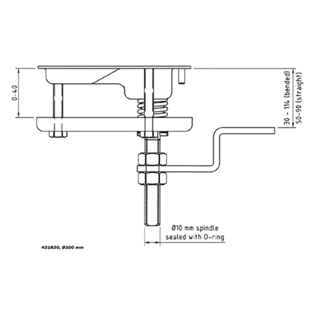 Luiksluiting 70 mm 422260 - 00309321 2 - 00309321