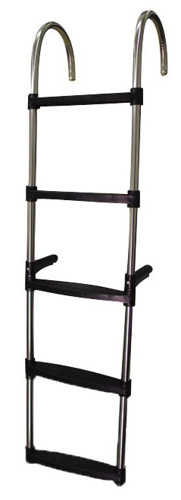 Lalizas RVS ladder, 5-treden, hoogte 136 cm - 00309562 01 small - 00309562