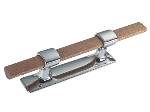 Kikker, Messing Verchroomd+Hout, 260x53mm - 00310121 01 small - 00310121