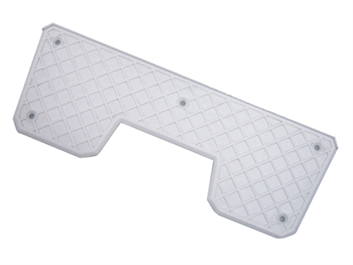 Spiegelbeschermplaat., wit, L445xB363xD6mm - 00329734 04 small - 00329734