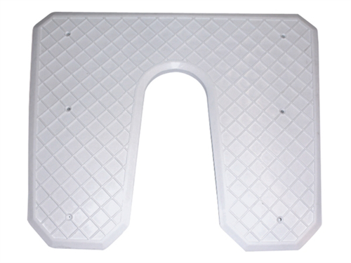 Spiegelbeschermplaat, wit, L316xB212xD6mm - 00329735 03 small - 00329735