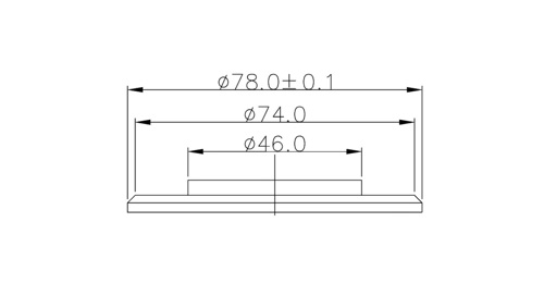 Uflex FL-2 - Spare Flange for US5 Sensors - 00331173 02 small - 00331173