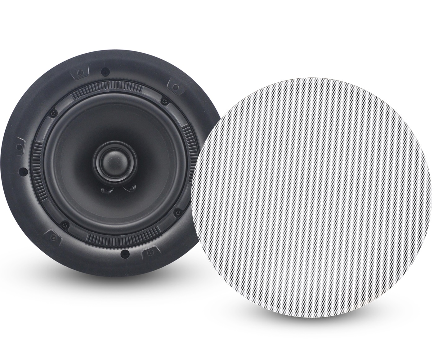 Fusion CL602 6.5" Super Flush Ceiling Speakers Pair - White, set van 2 - 00360492 1 - 00360492