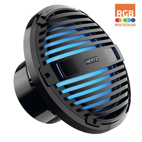 Hertz HMS 12 B4-LD-C - 12" Marine subwoofer 4 Ohm zwart RGB LED - 00380051 01 small - 00380051