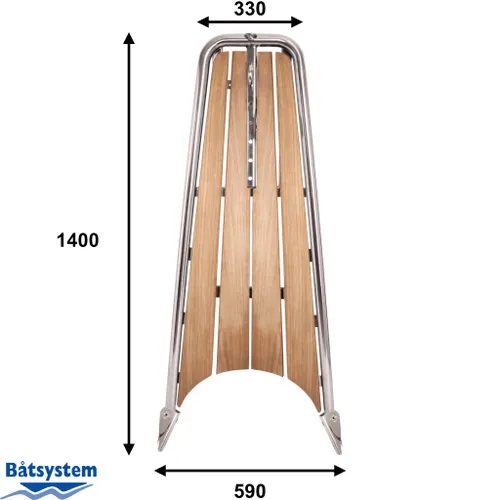 B&aring;tsystem Performance boegspriet Teak 1400mm + Code-0 kit - 00390051 3 - 00390051