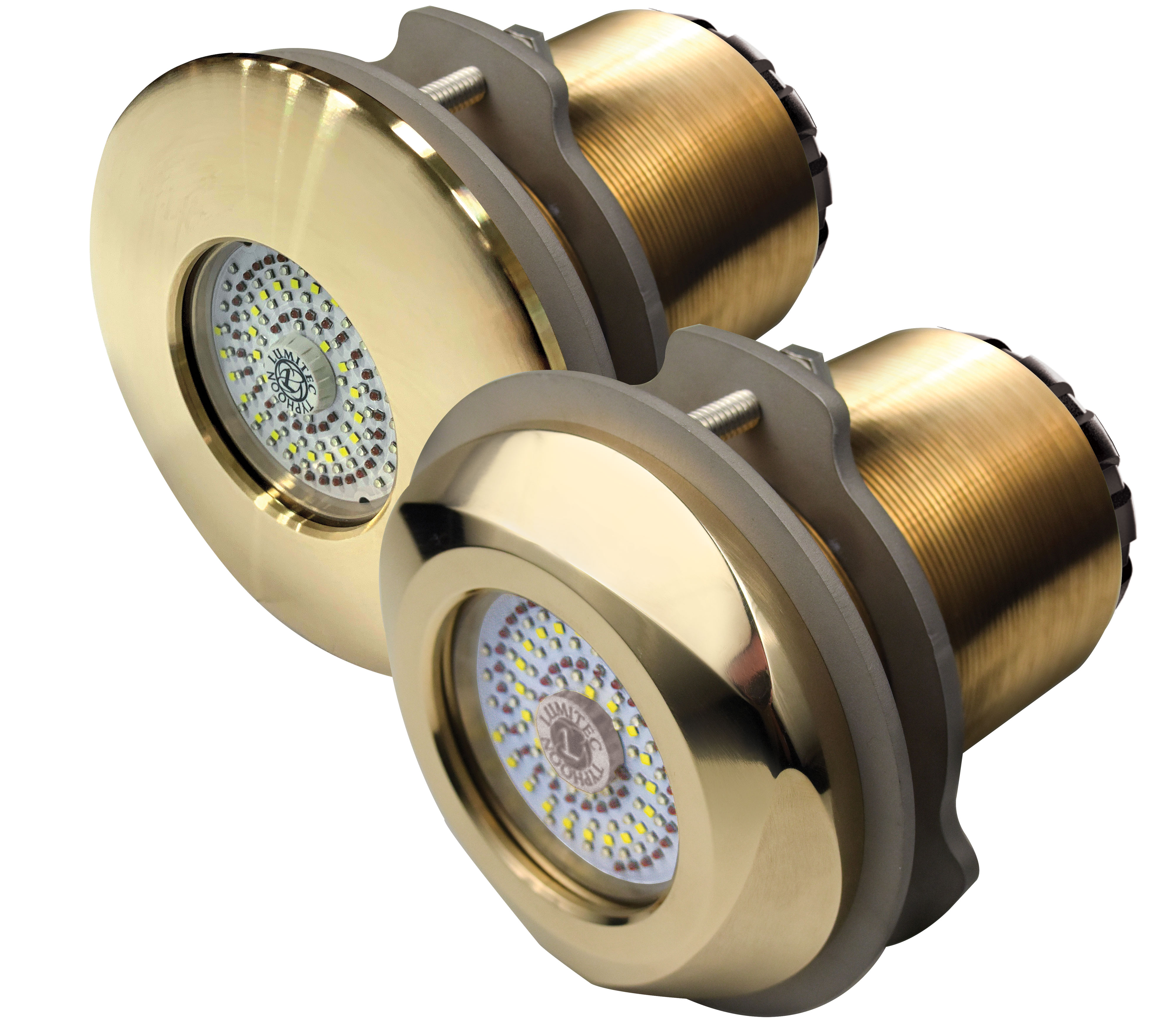 Lumitec Typhoon Onderwaterverlichting, Thru Hull, Bronze, Spectrum RGBW - 00400009 03 - 00400009