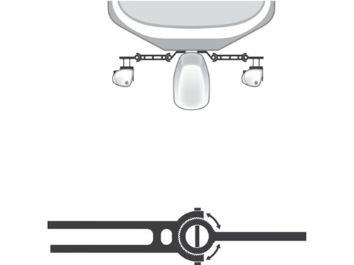 Talon/360 steun tussen motor BB montage "sandwich style" - 00447192 02 small - 00447192