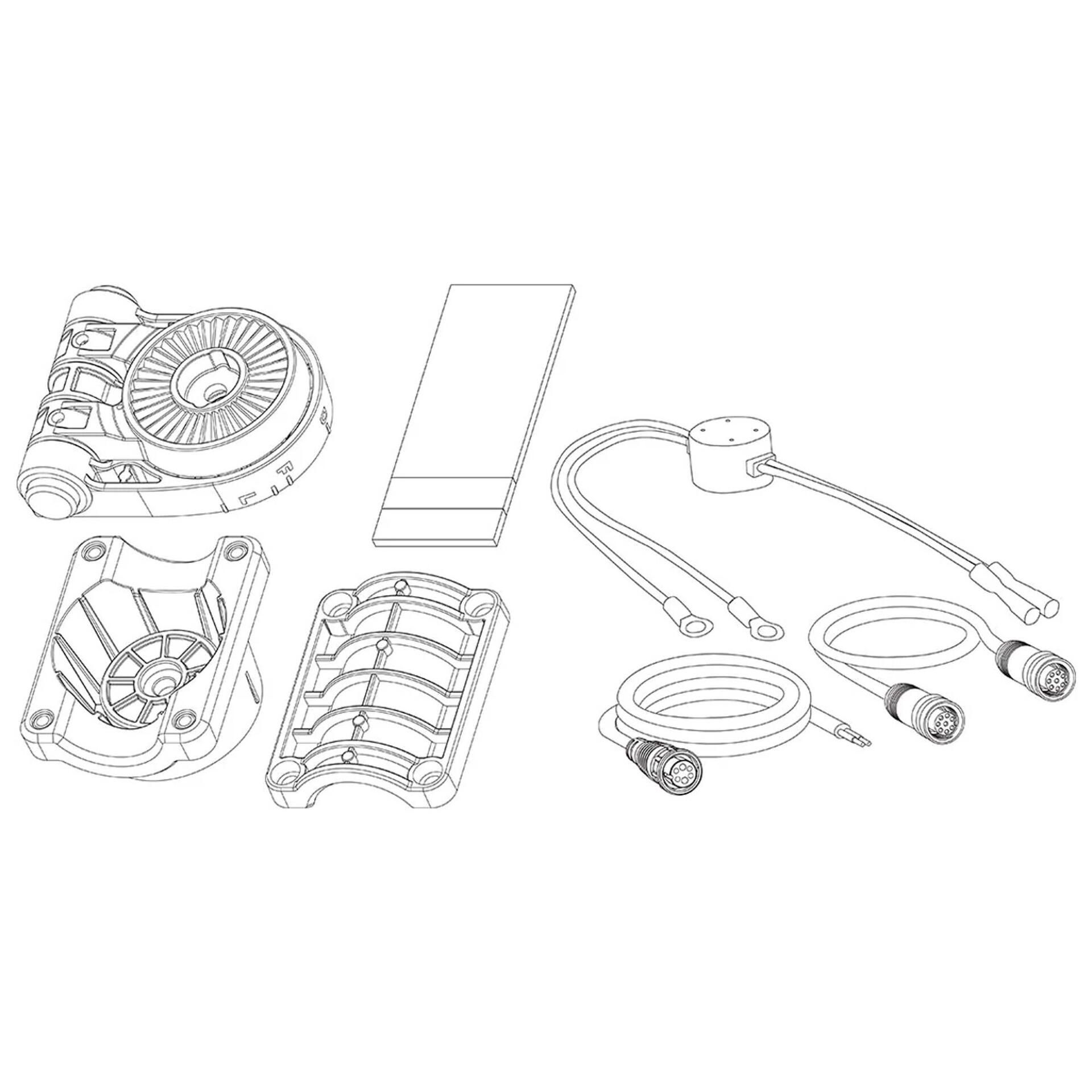 Humminbird MEGA Live Open Water TM Adapter Kit - 00447586 2 - 00447586