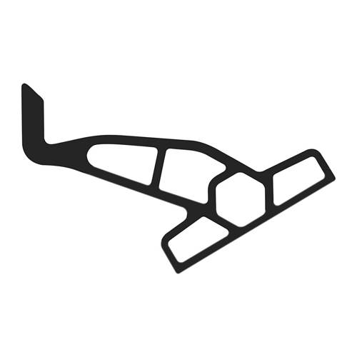 Minn Kota Raptor Jack Plate  2"-51 mm lengte, hoog 4"-100 mm zwart, rechts  - 00460061 03 small - 00460061