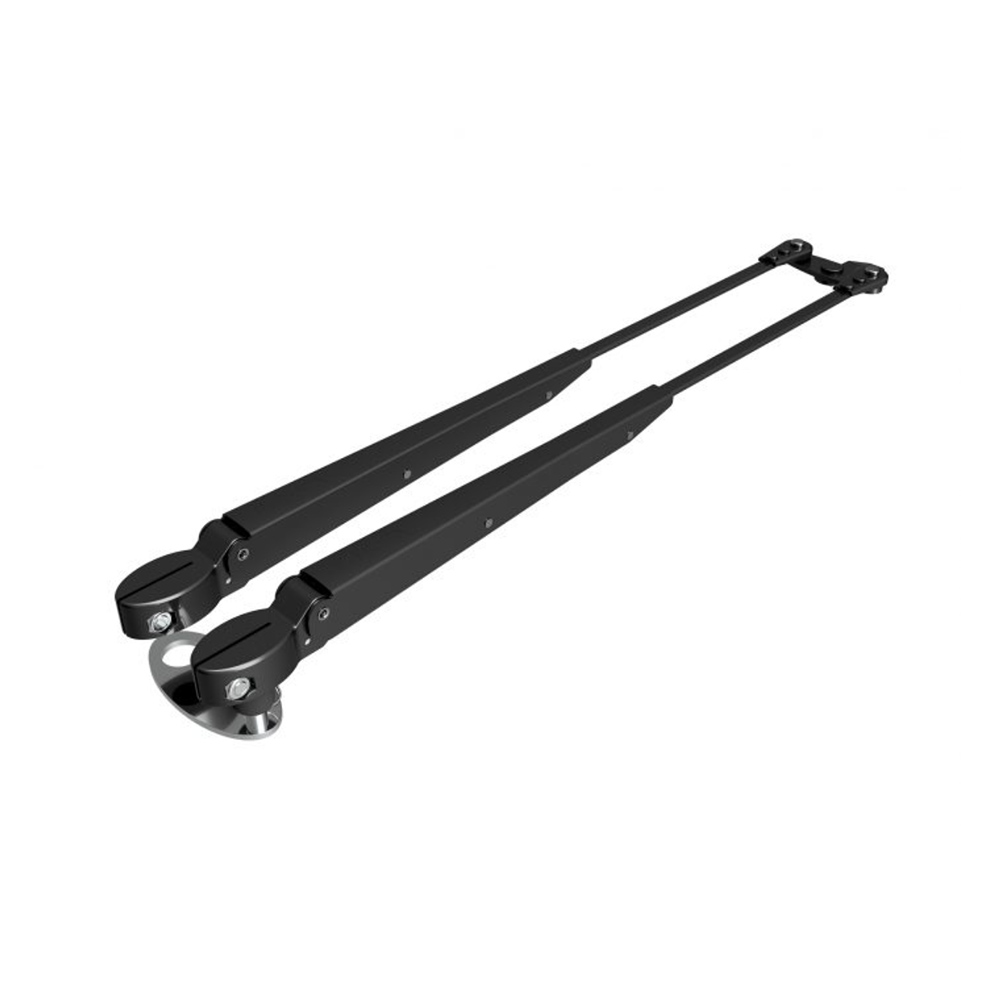 Roca Parallelarm W10/12/38L, Zwart/RVS 324-462mm - 00500946 1 - 00500946