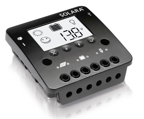 Solara laadregelaar, 12/24V, 10A, LCD display SR180LCD - 00505373 01 small - 00505373