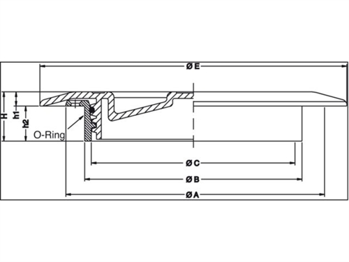 Inspectiedeksel Topline 162mm Wit - 00554577 02 small - 00554577
