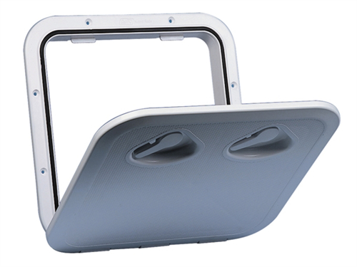 Top Line Inspectieluik 370x375mm, zonder slot, wit - 00558260 07 small - 00558260