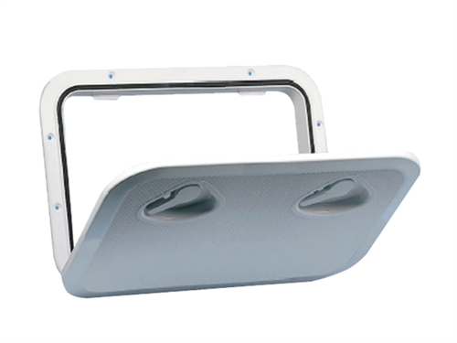 Top Line Inspectieluik 353x606mm, zonder slot, wit - 00558280 10 small - 00558280