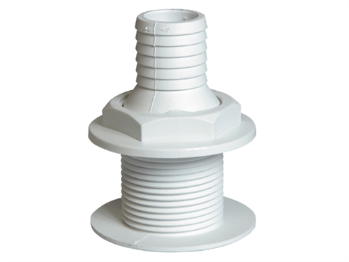 Huiddoorvoer 1 1/2" draad, 40mm slang wit, verpakking 5 - prijs per stuk - 00567703 01 small - 00567703