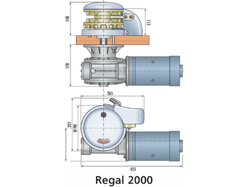 Quick Regal 2000W/24V/10mm, ketting BB - 00632079 02 small - 00632079