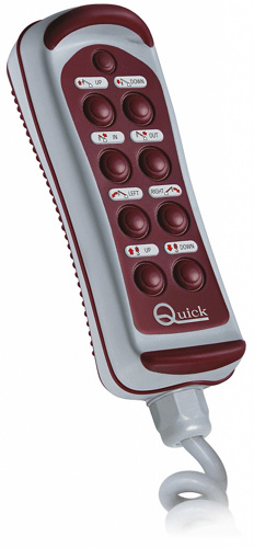 Quick handheld afstandsbediening 8 knops met LED, 11-polig - 00632244 01 small - 00632244