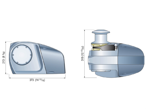 Hector 700W/12V/8mm met kaapstander op schijf - 00632433 02 small - 00632433
