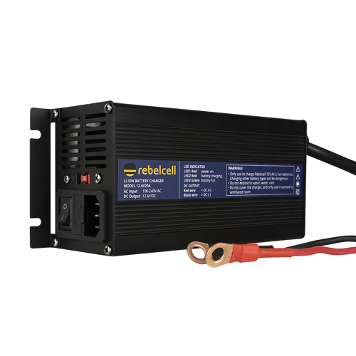 Rebelcell 12.6V20A acculader - 12V50AV / 12V70AV / 12V100AV / 12V140AV - 00710521 01 small - 00710521