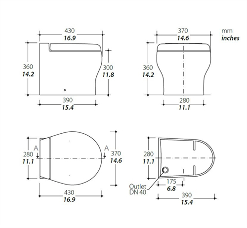 Tecma Elegance 2G, 12V, Laag, Poly B+D, Std. bed. - 10111123 02 small - 10111123