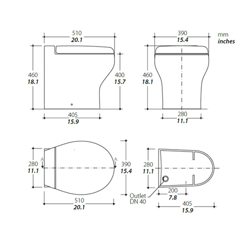 Tecma Silence Plus 2G, 230V, Hoog, Poly SoftClose, Multiframe, solenoid - 12111158 02 small - 12111158