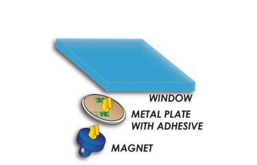 WATERLINE magneetsetje