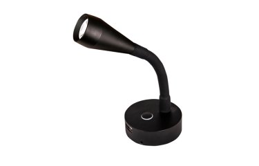 B&Aring;TSYSTEM Wandlamp LEIA SX1 USB Zwart