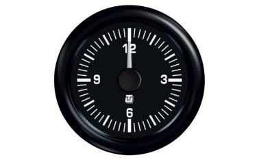 UFLEX Quartz klok Ultra Black