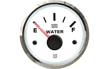 UFLEX Vuilwatertankmeter Ultra White SS