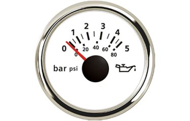 UFLEX Oliedrukmeter Ultra White SS