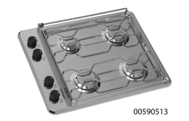 TECHIMPEX Inbouw kooktoestel Seafarer 4