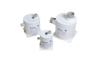 HALYARD Waterlock uitlaatdemper Zij in - Top uit