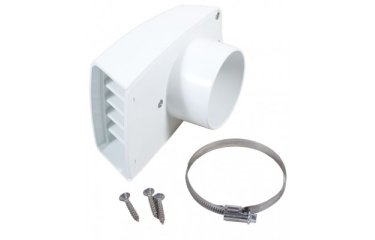 WALLAS Inlaat grill 75mm water beschermd